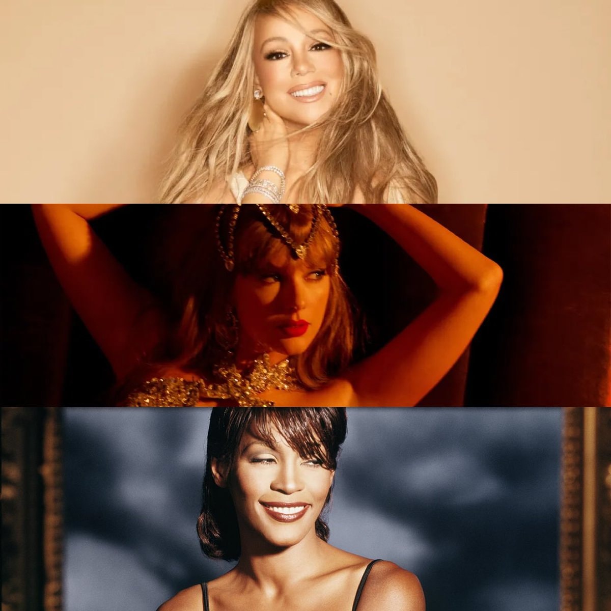 Taylor Swift ties Mariah Carey and Whitney Houston