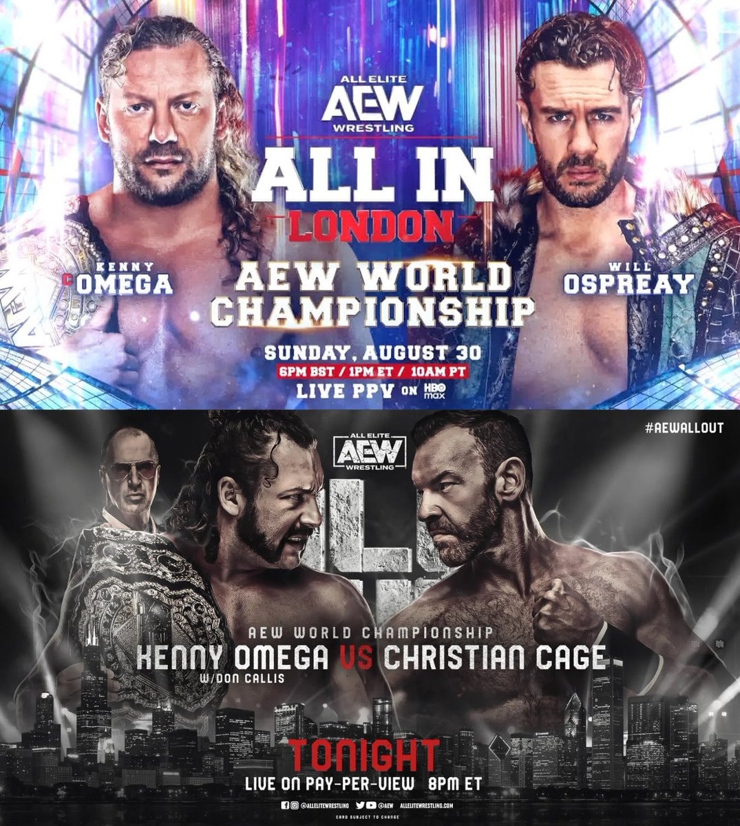 Kenny Omega AEW All In London Kenny Omega AEW All In London
