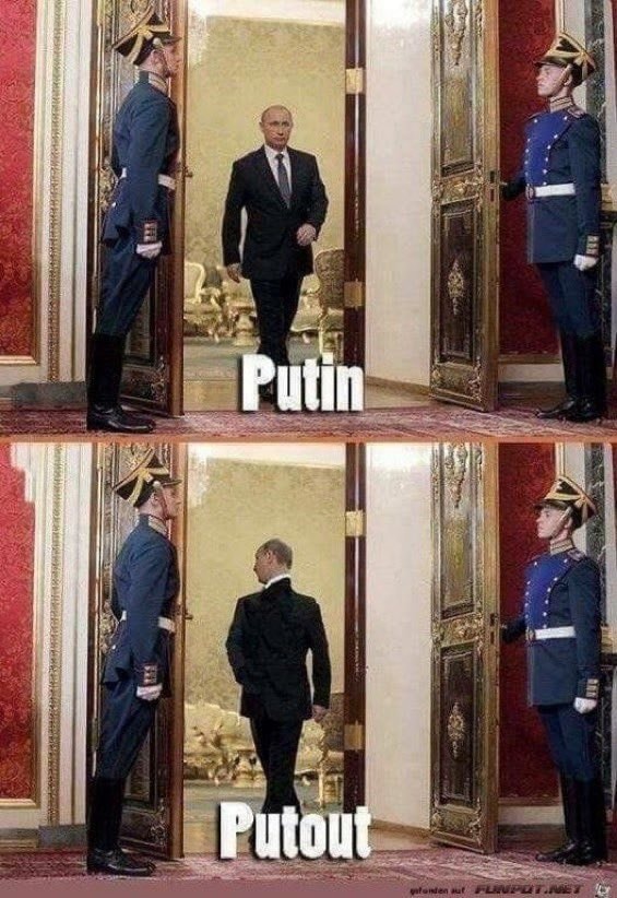 Putin Putout meme