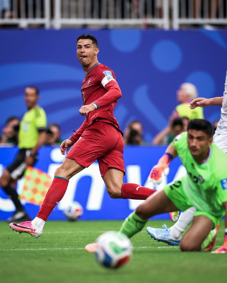 Cristiano Ronaldo Portugal goal celebration
