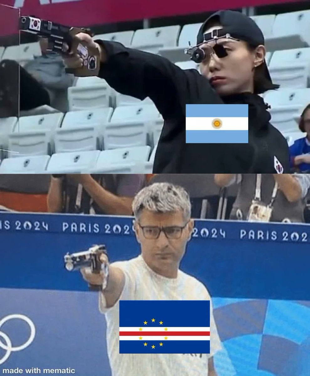 Argentina Cape Verde shooters Paris 2024