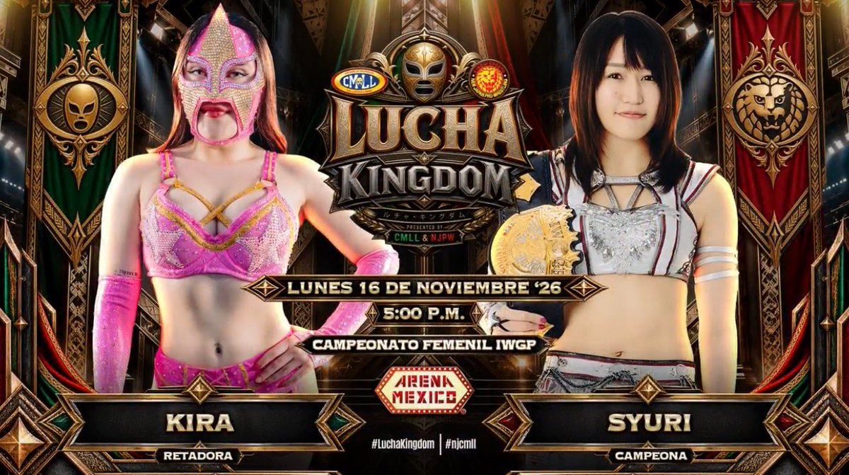 Kira vs Syuri IWGP Women's Championship