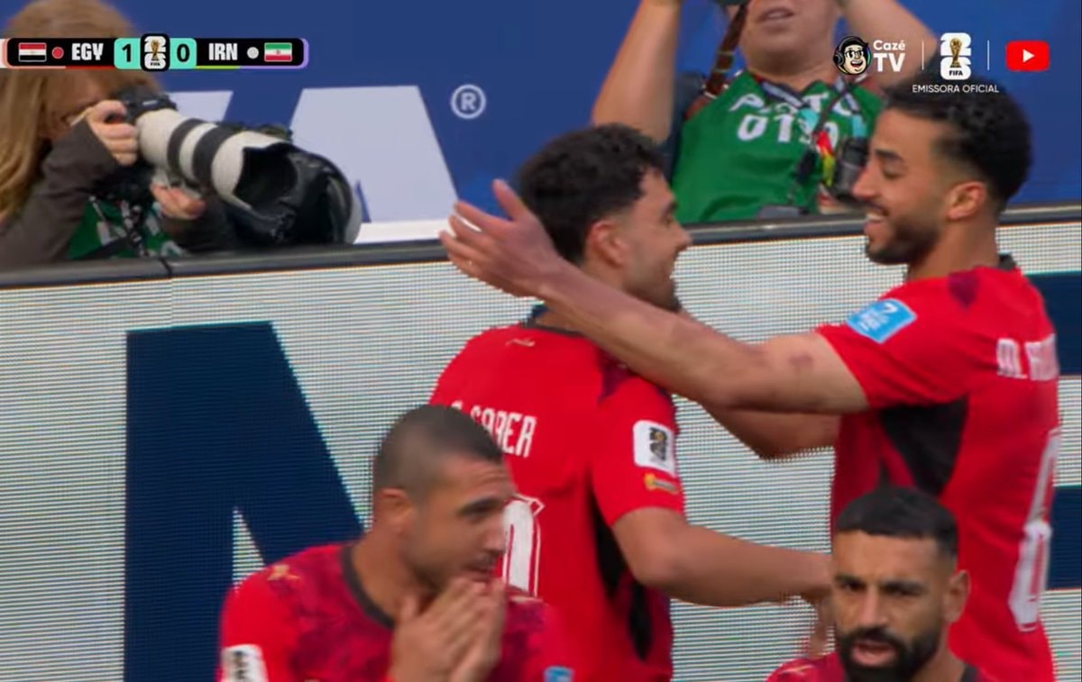 Egypt Saber goal vs Iran FIFA