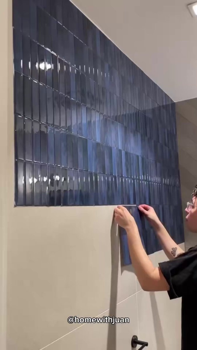 @homewithjuan tile installation