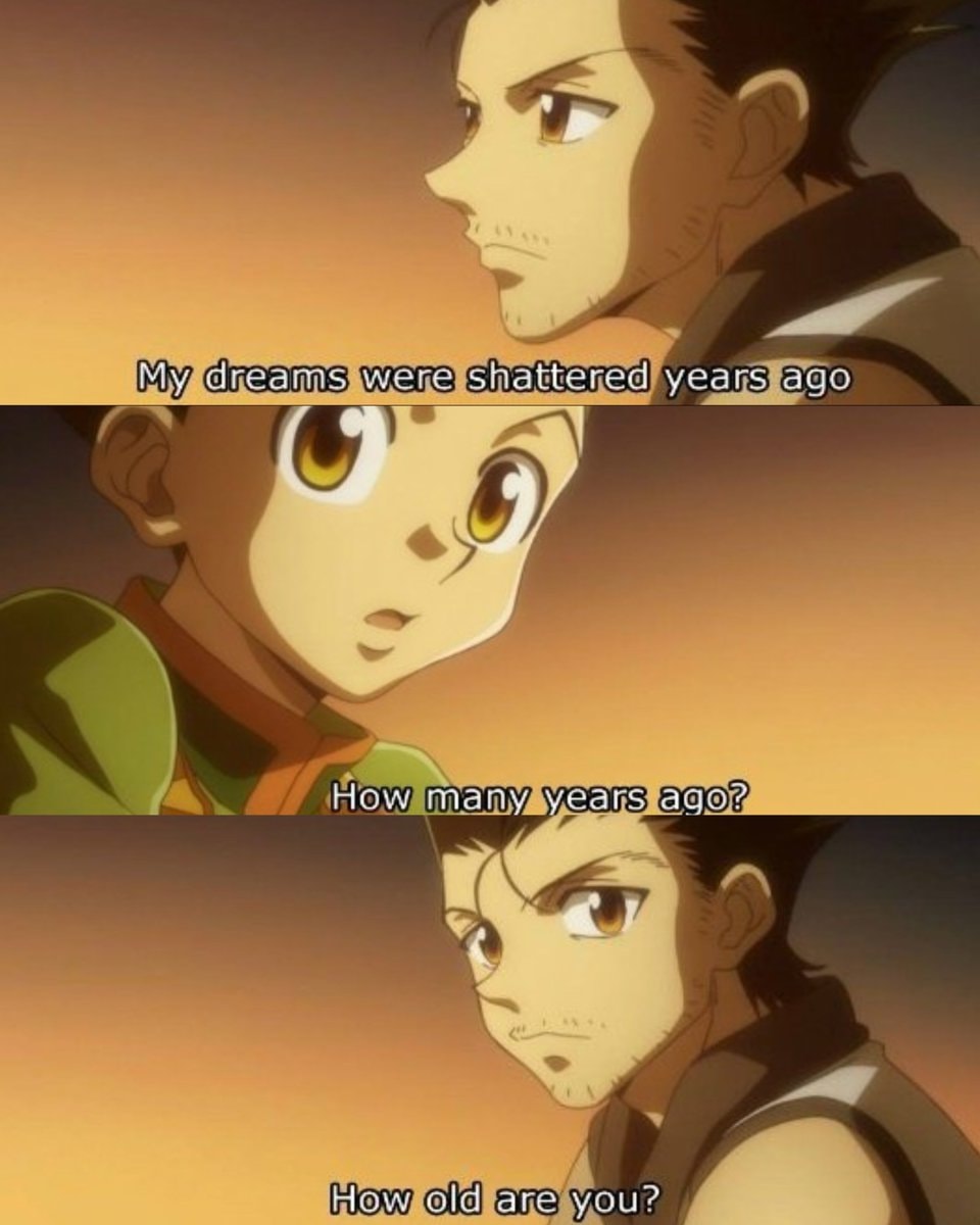 Ging anime reaction