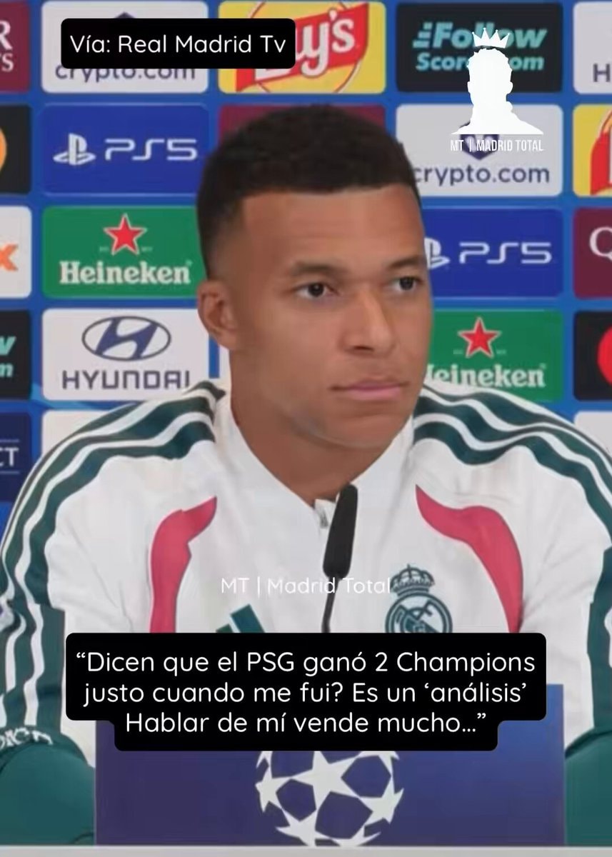 Kylian Mbappé on PSG Champions League claims