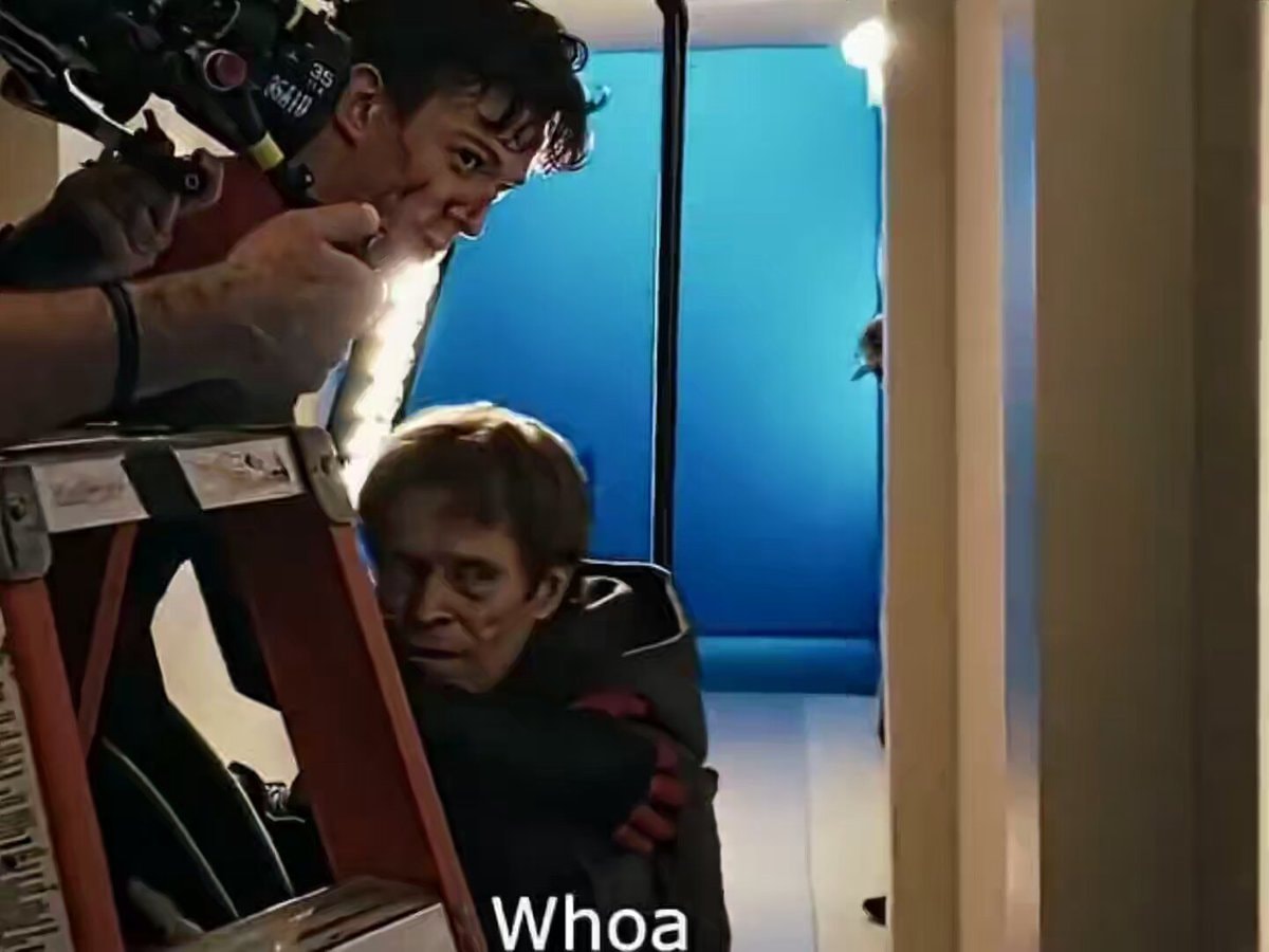 Willem Dafoe Green Goblin laugh improv
