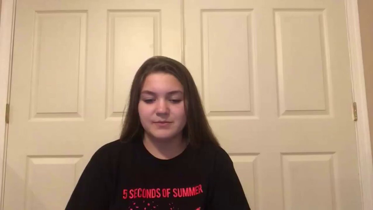 Bro interrupts sister with 5 SECONDS OF SUMMER