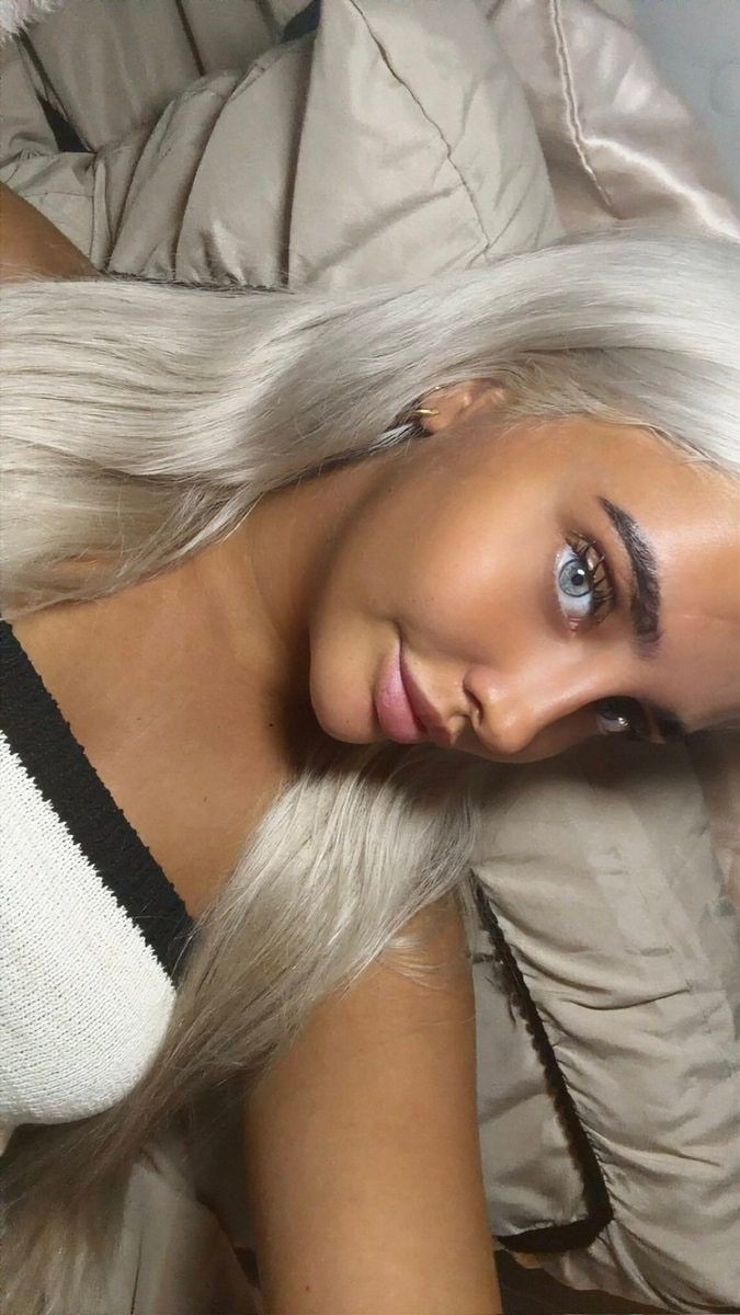 @abijames_ platinum blonde hair @abijames_ platinum blonde hair