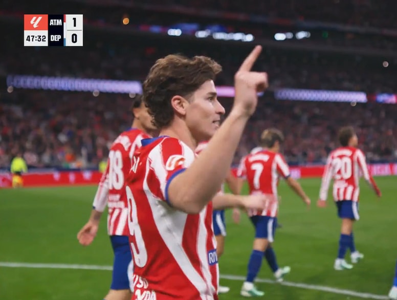 Julian Alvarez scores again for Atletico Madrid