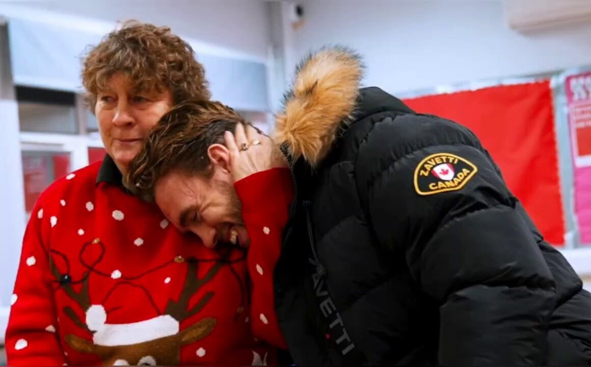 Will Ospreay ZAVETTI CANADA Christmas moment