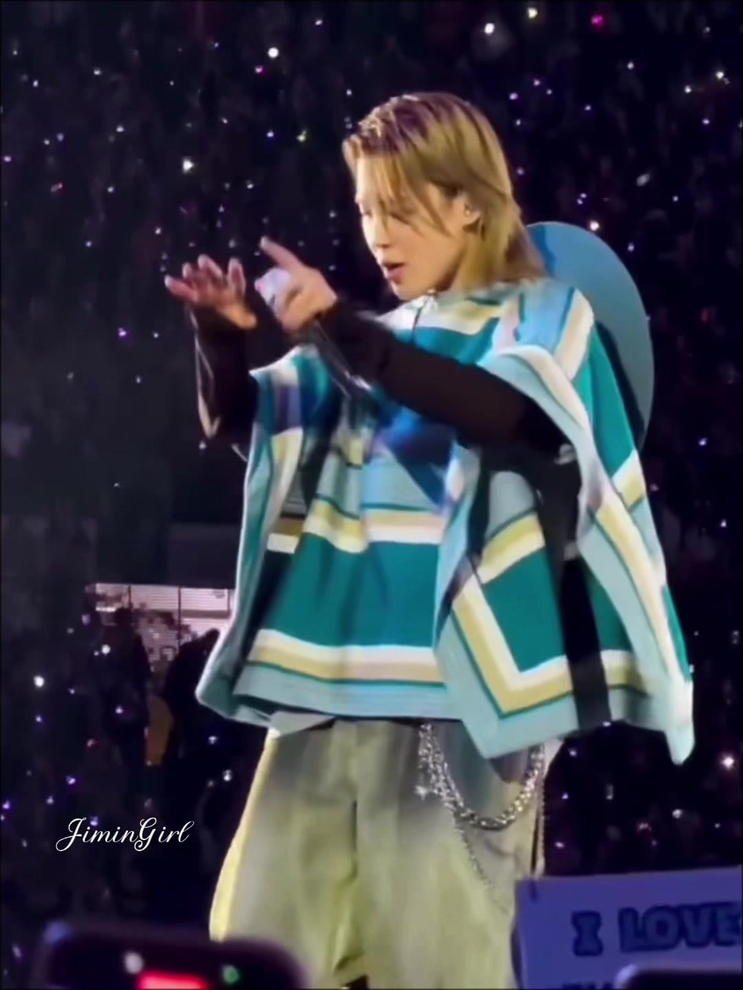 Jimin stage performance