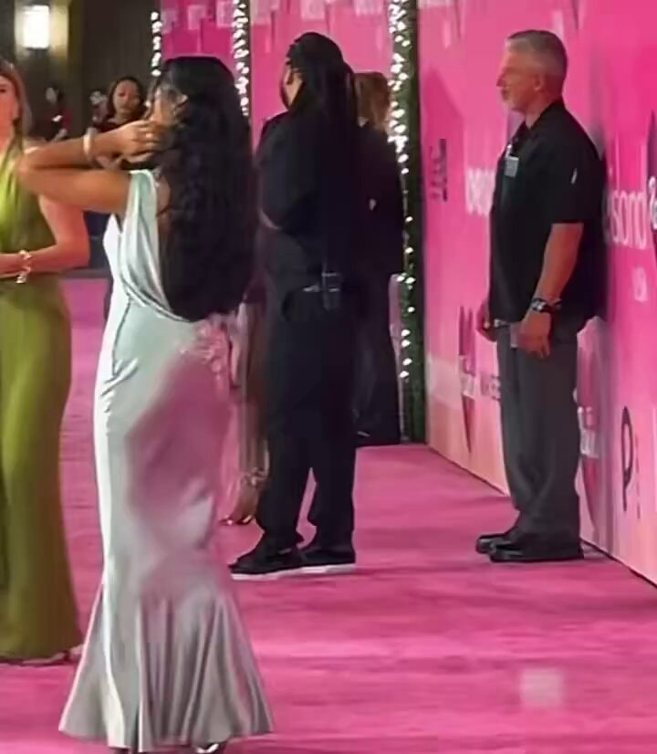 Love Island USA silver dress moment
