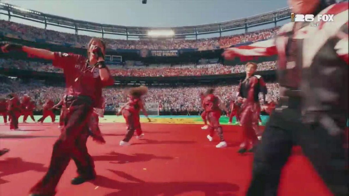 BTS Dynamite World Cup Halftime Show