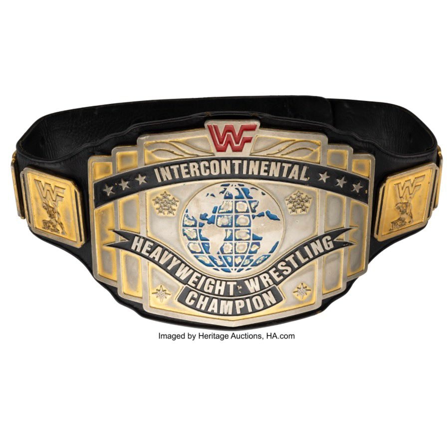WrestleMania III Intercontinental belt sells for $716,750