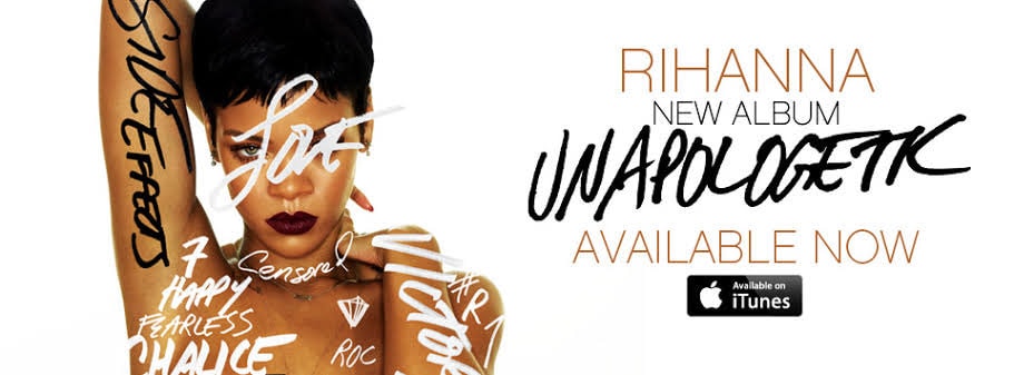 Rihanna UNAPOLOGETK album art Rihanna UNAPOLOGETK album art