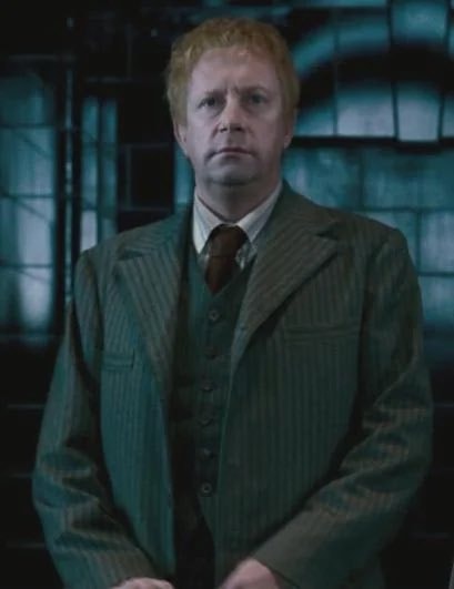 Rafe Spall Arthur Weasley Harry Potter (photo 2 of 2)