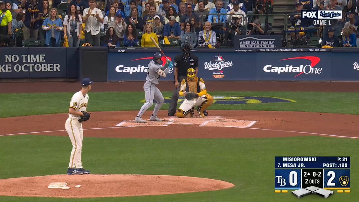 Jacob Misiorowski first World Series strikeout