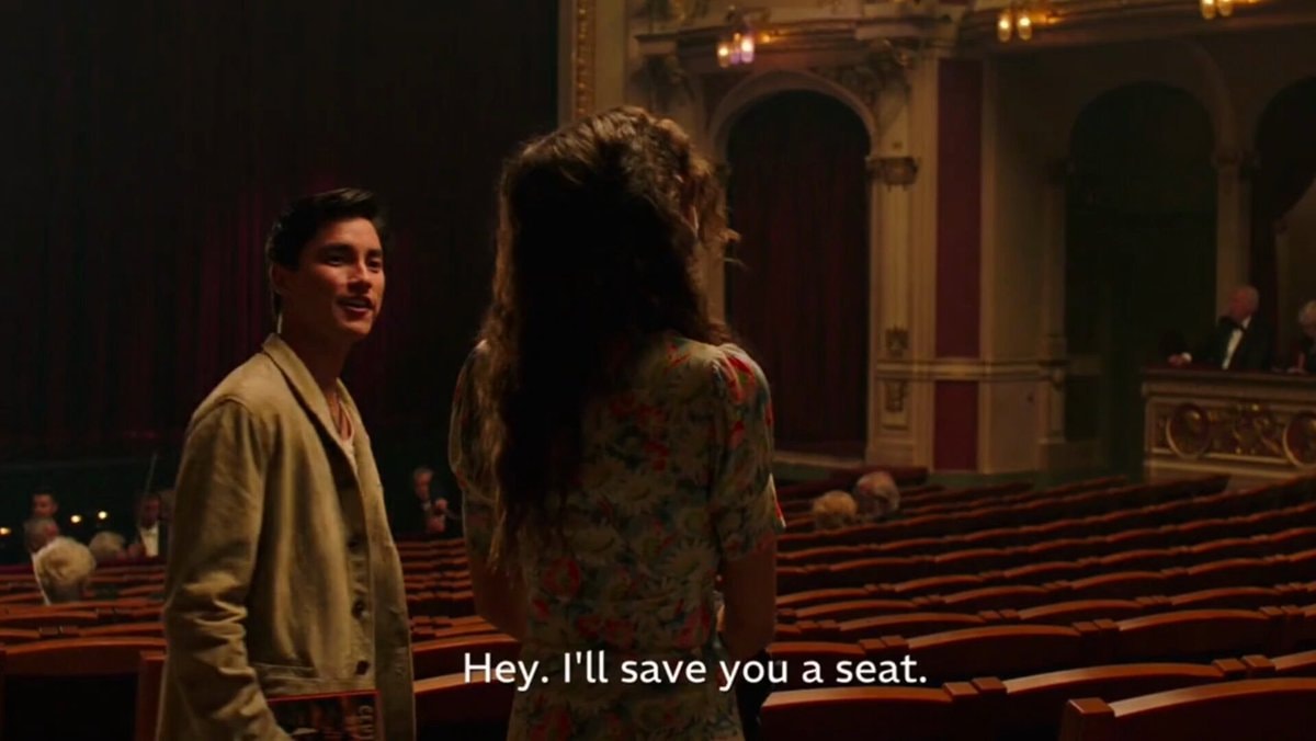 Theater scene Parker seat