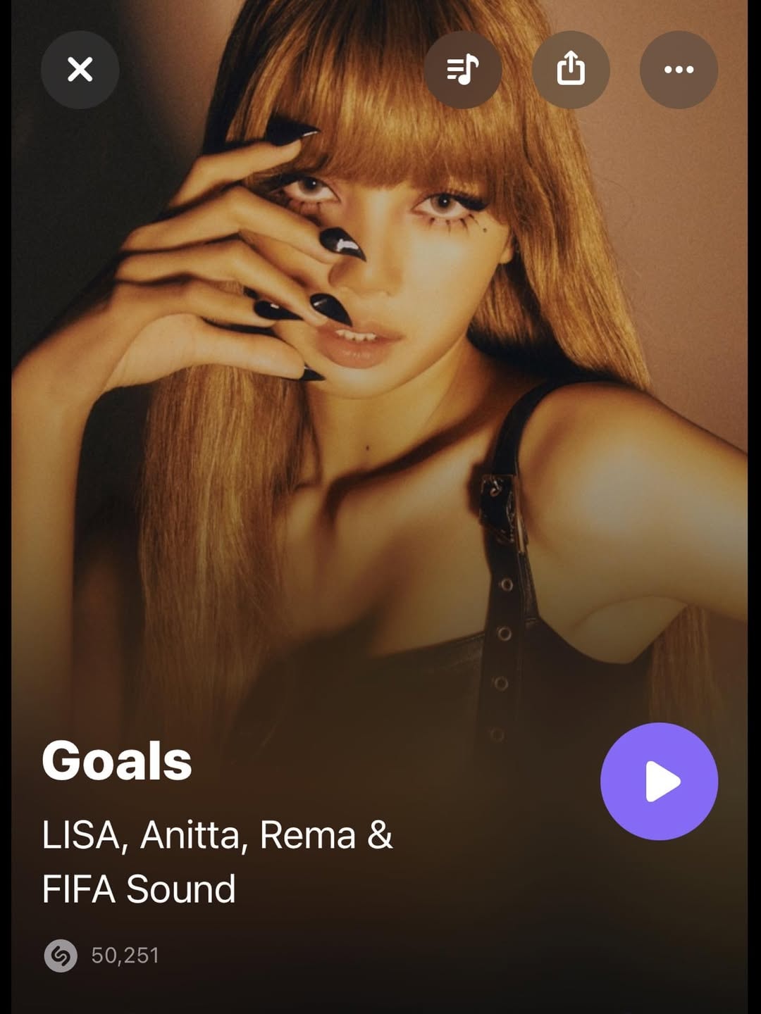 LISA Goals music video still