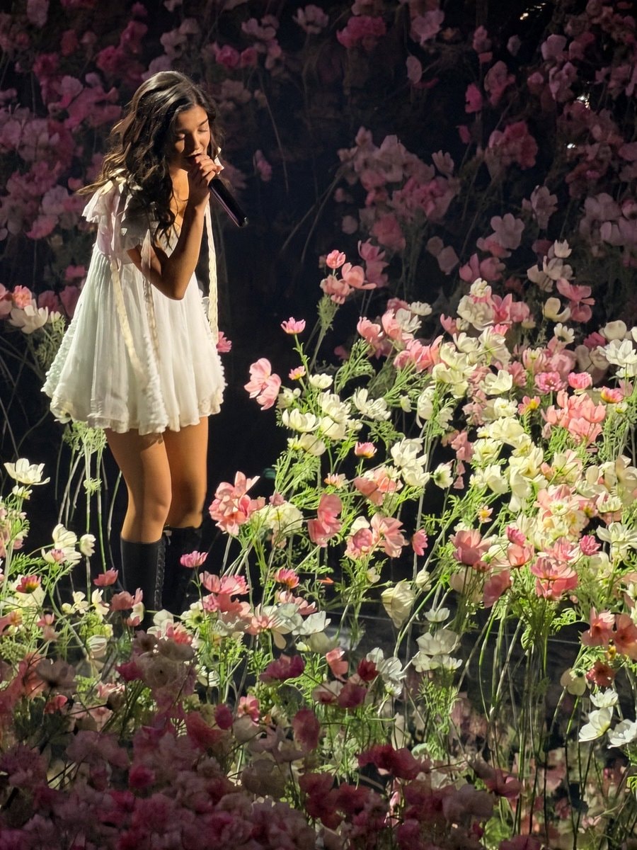 Olivia Rodrigo on stage