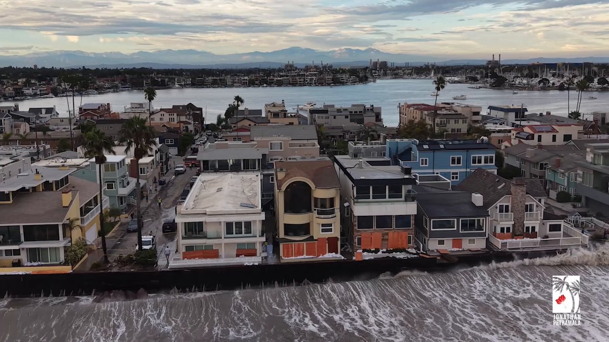 Hurricane Marie impacts Long Beach