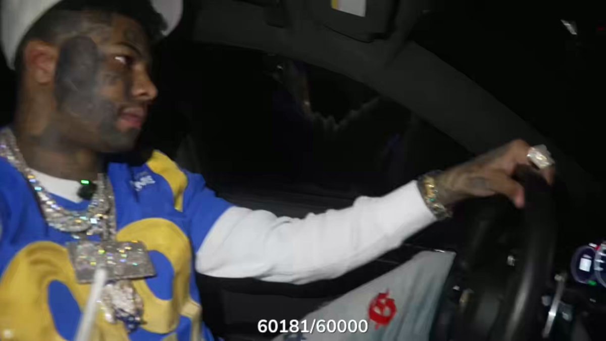 Blueface Porsche incident