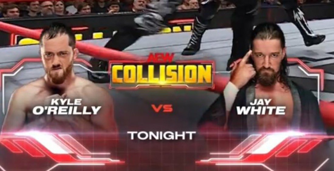 Kyle O'Reilly vs Jay White AEW Collision