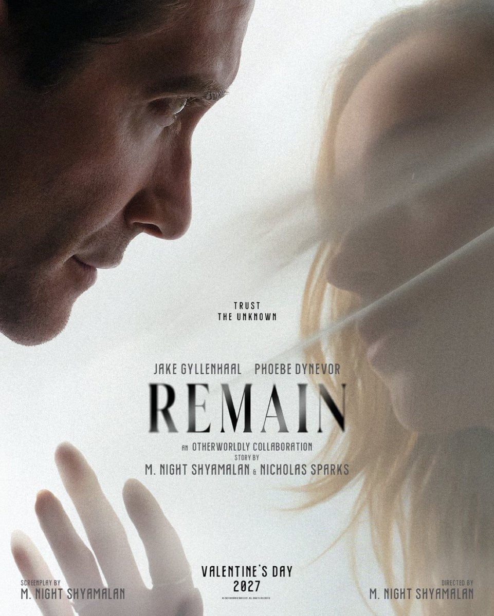 REMAIN movie poster M. Night Shyamalan