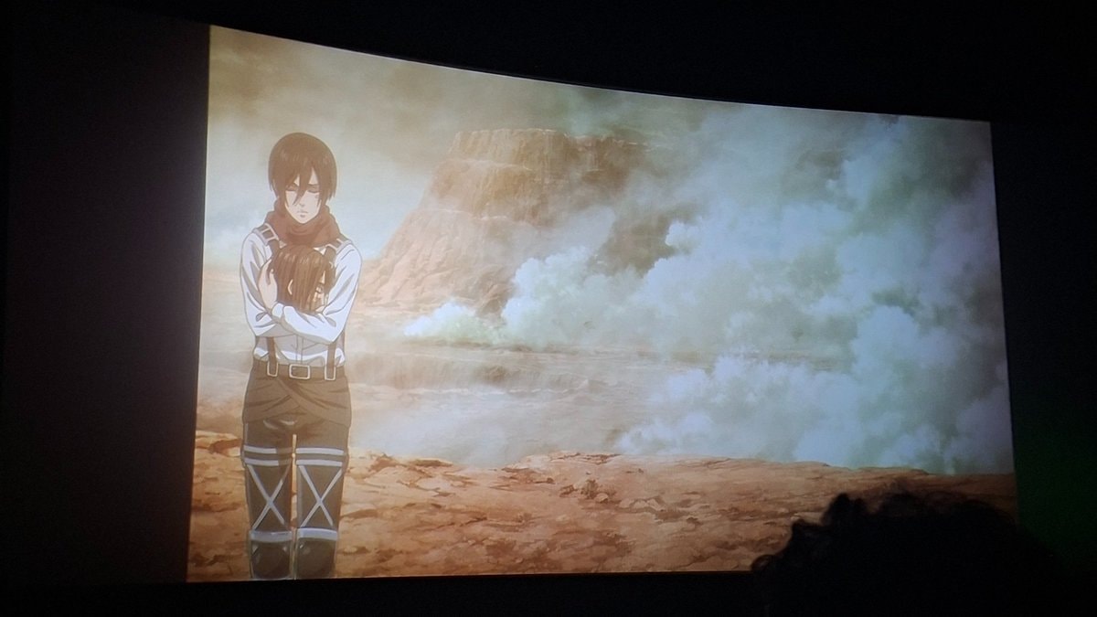 Attack on Titan scene projection (photo 3 of 4)