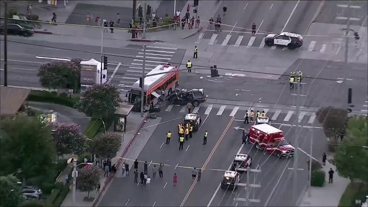 NBC helicopter crash Los Angeles