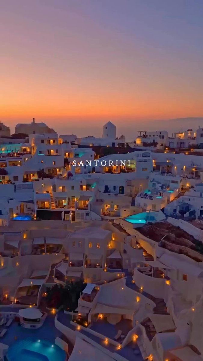 Santorini Greece view