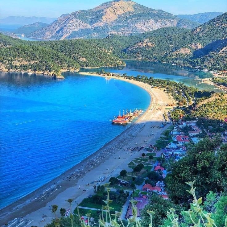 Fethyie Mugla Turkey beach