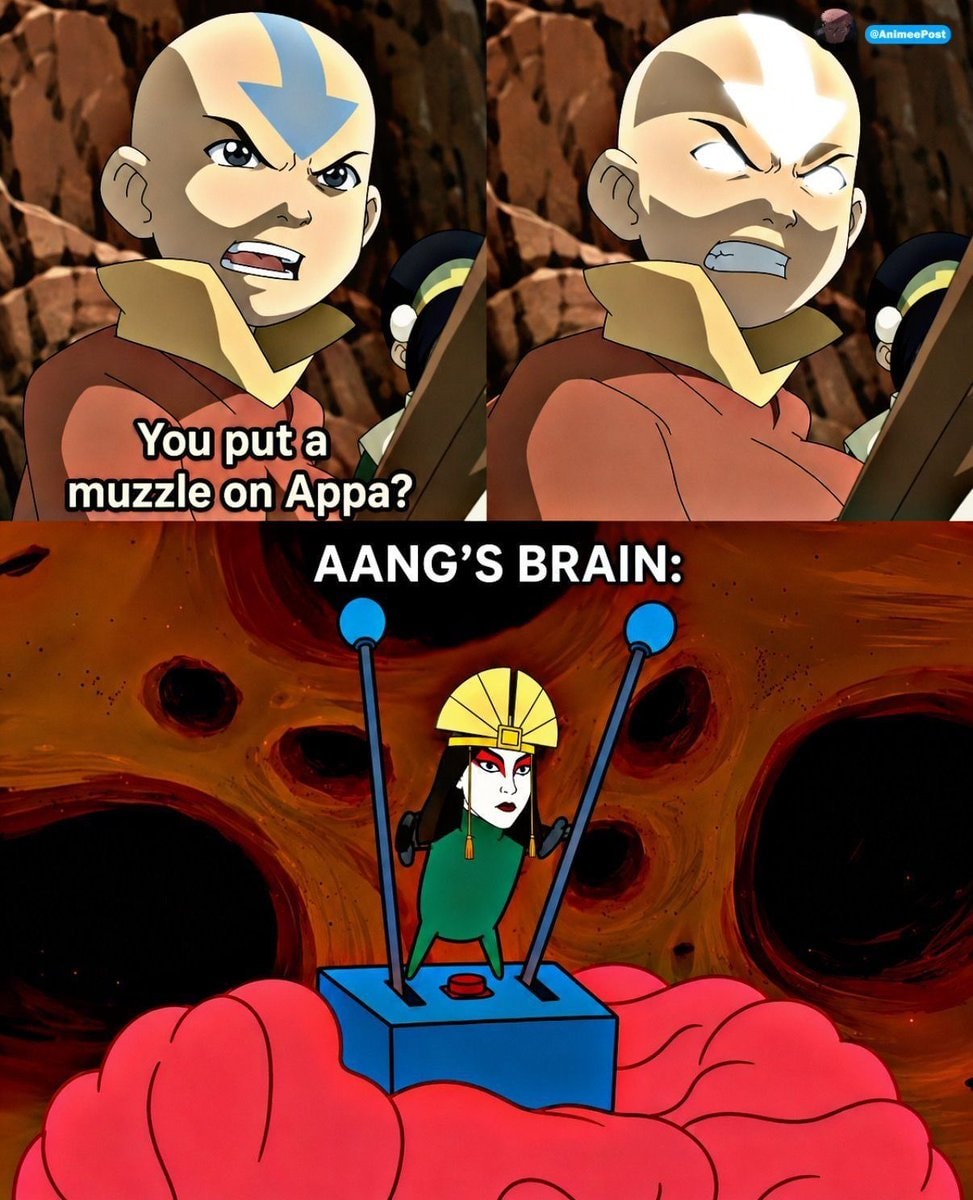 Aang Avatar The Last Airbender meme
