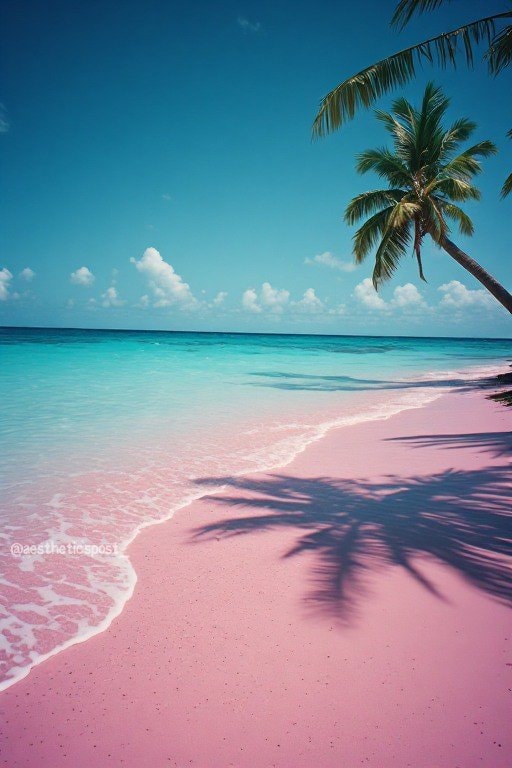 pink sand beach