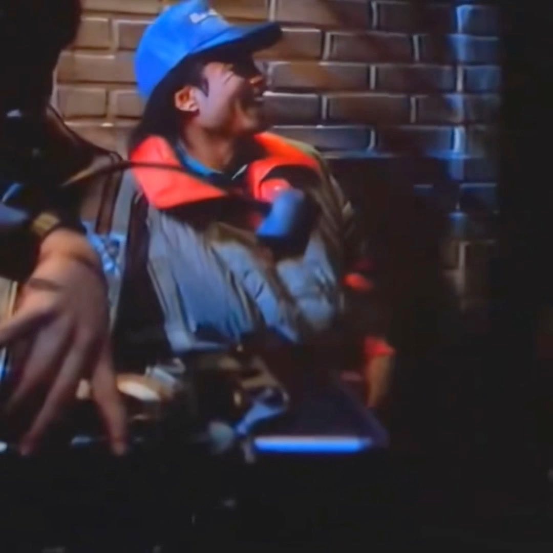 Michael Jackson laughing at Brandon Adams Smooth Criminal