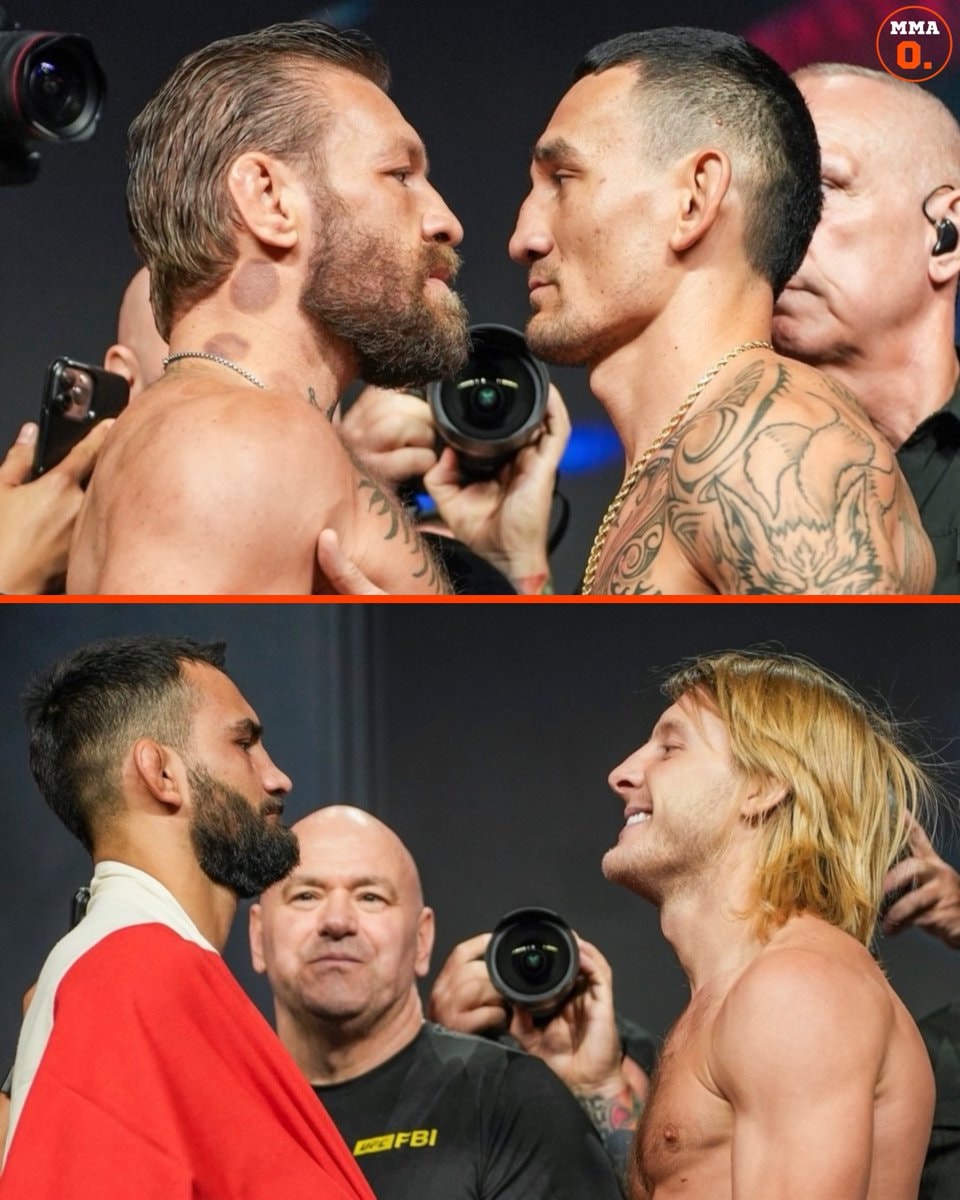 UFC 329 fight day McGregor Holloway 2
