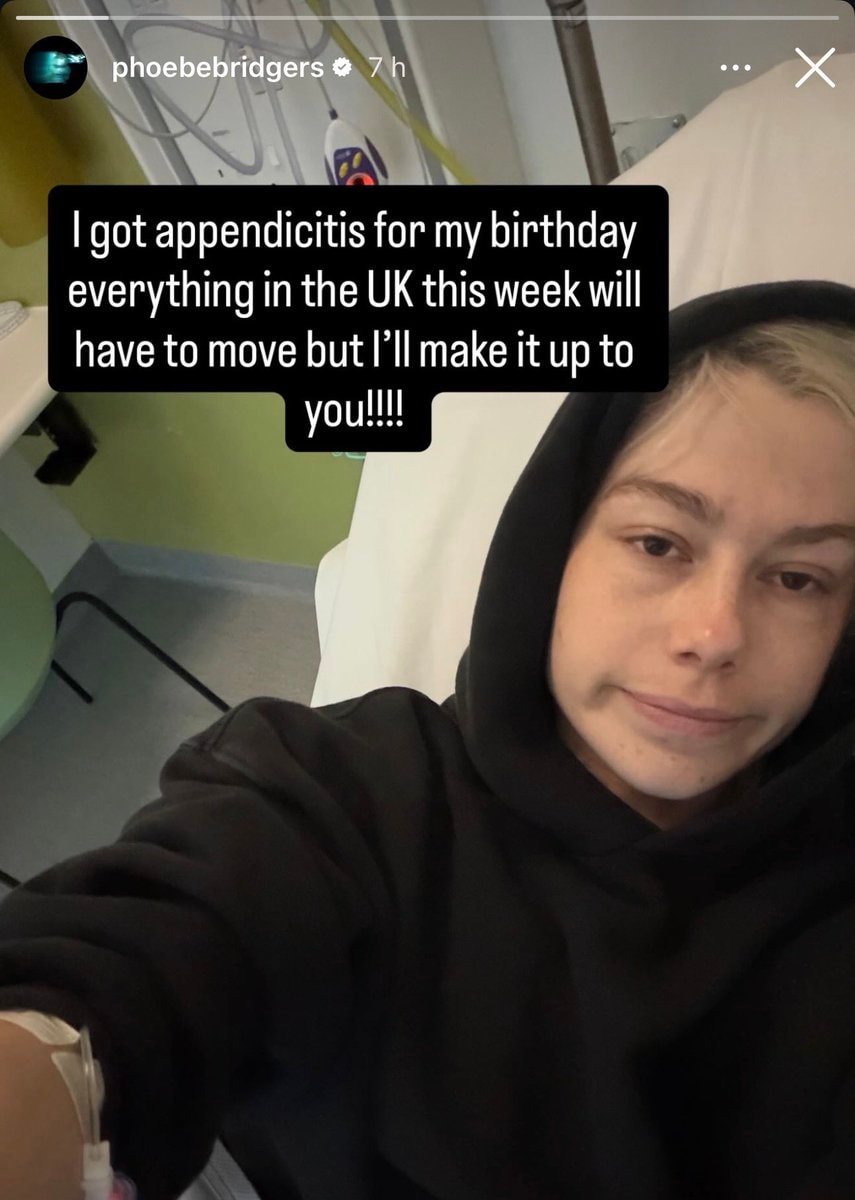 Phoebe Bridgers health update (photo 2 of 2)