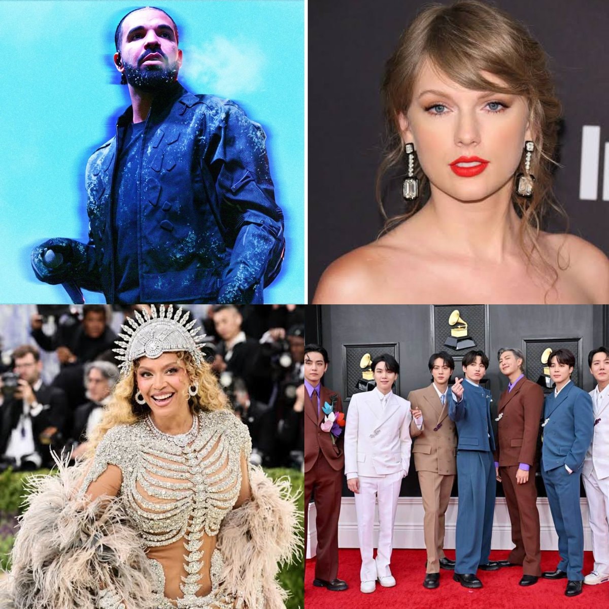 Guinness World Records ICONS 2026 Drake BTS