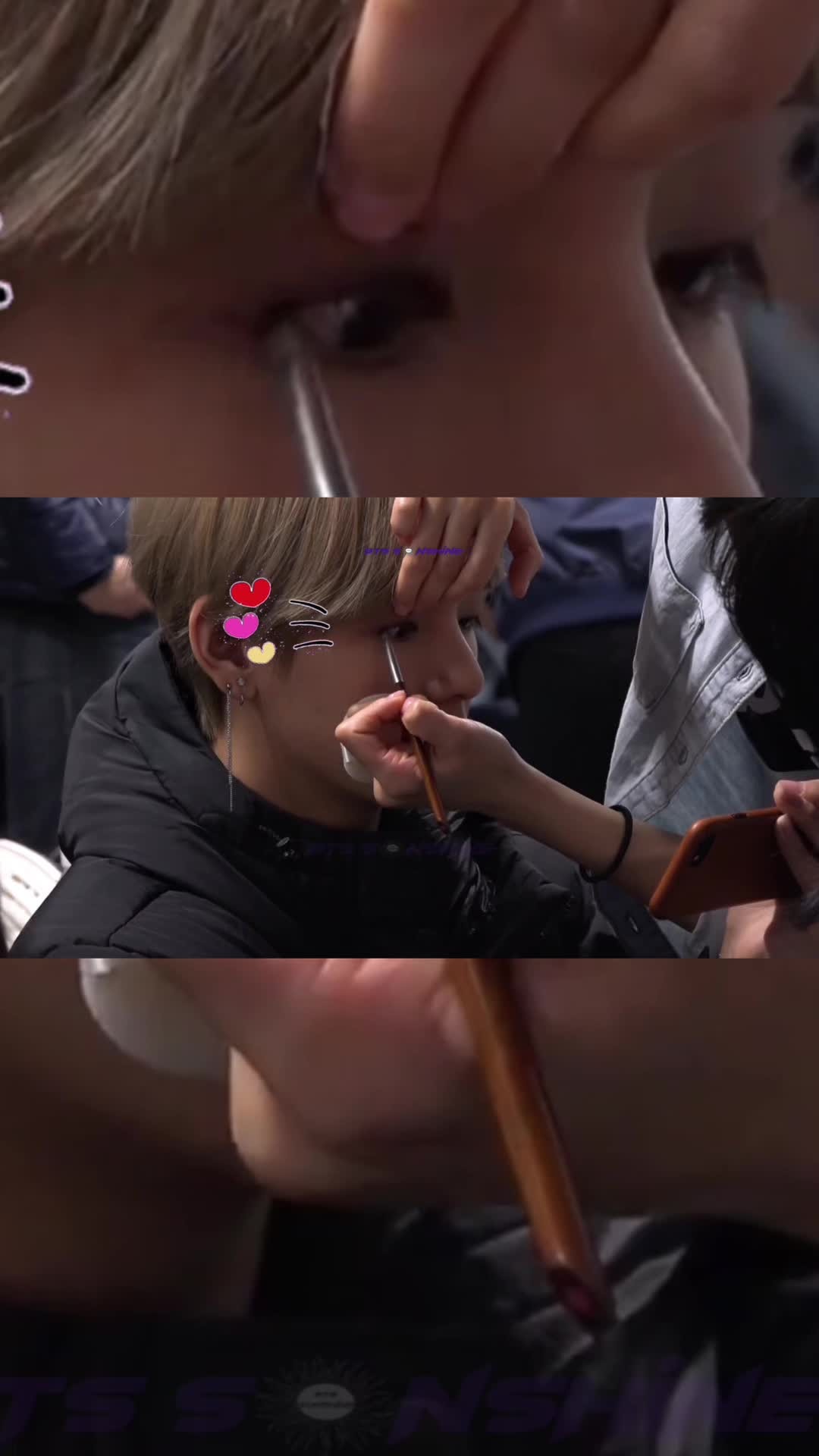 Taehyung approves Little Hands of BTS
