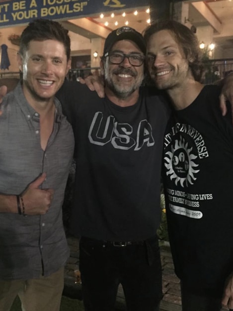 Jeffery Dean Morgan on Jensen Ackles