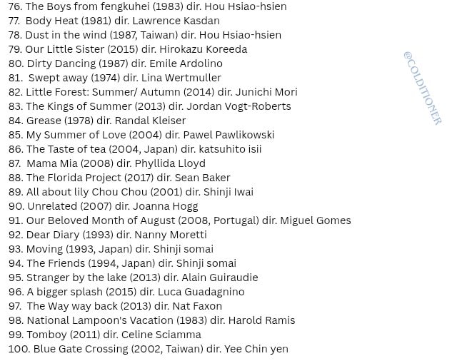 The 100 Essential Summer Cinema list (photo 4 of 4)