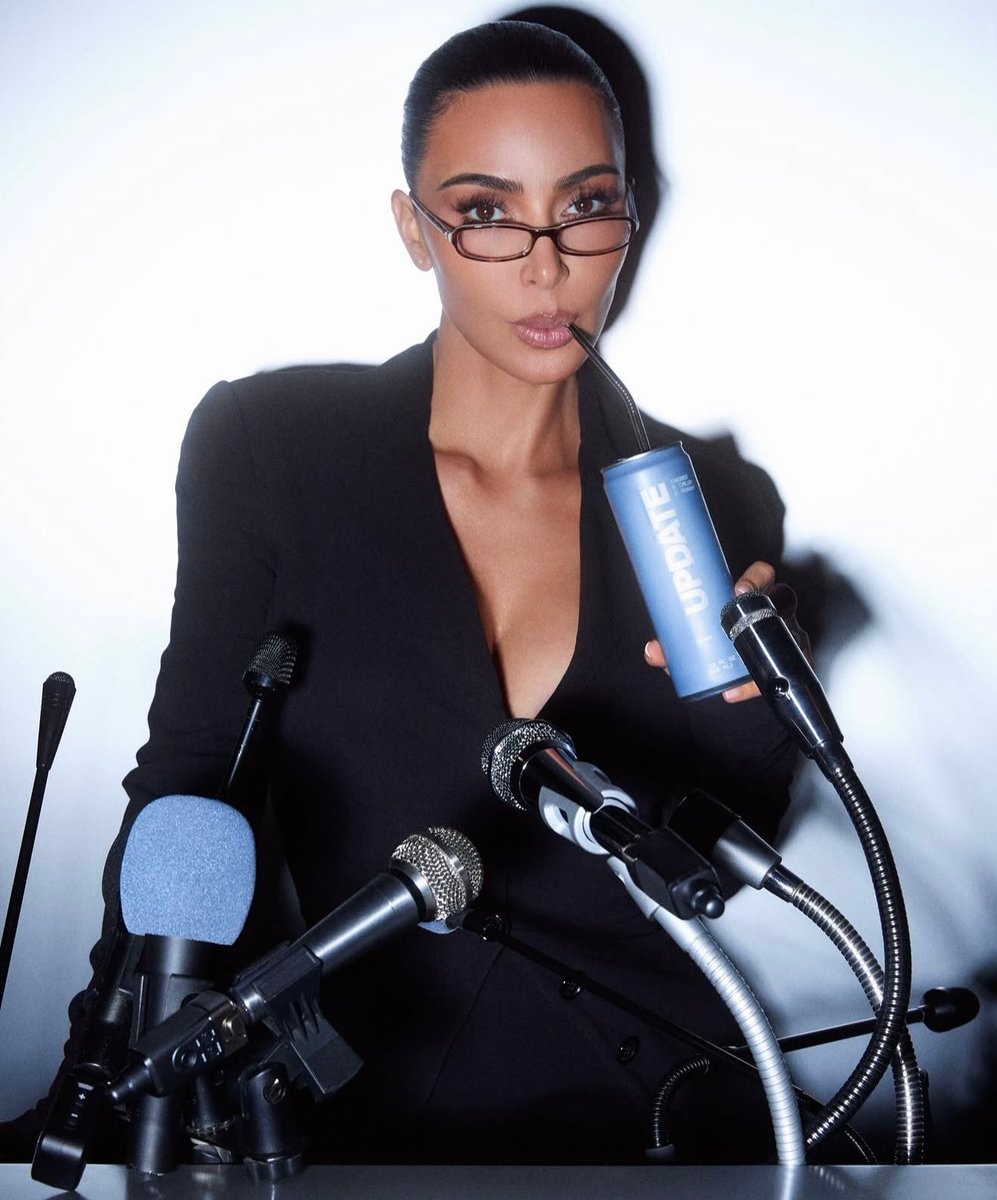 Kim Kardashian UPDATE energy drink campaign (photo 2 of 2)