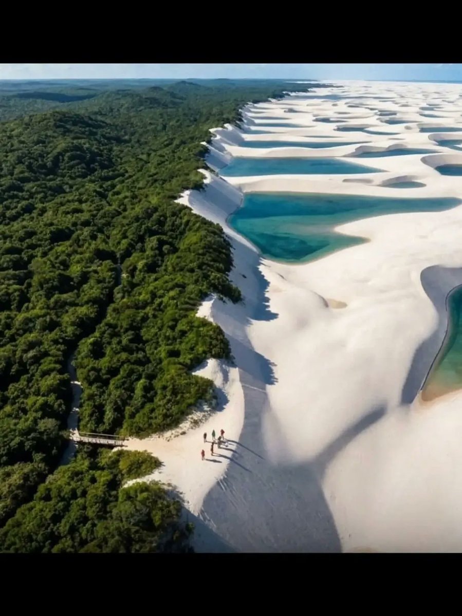 Maranhão Brazil dunes and forest (photo 2 of 2)