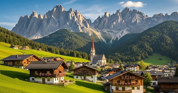 Dolomites Switzerland morning (photo 2 of 4)