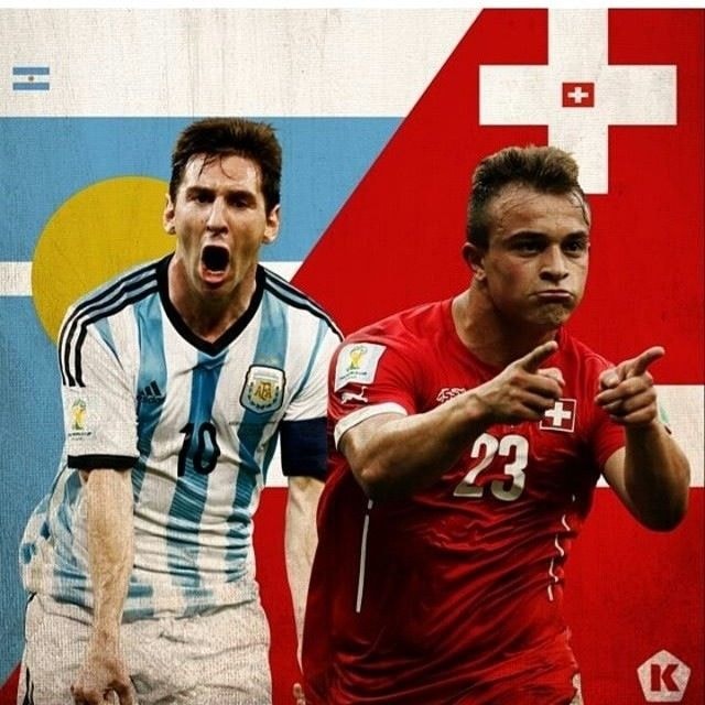 Messi vs Shaqiri Argentina Switzerland