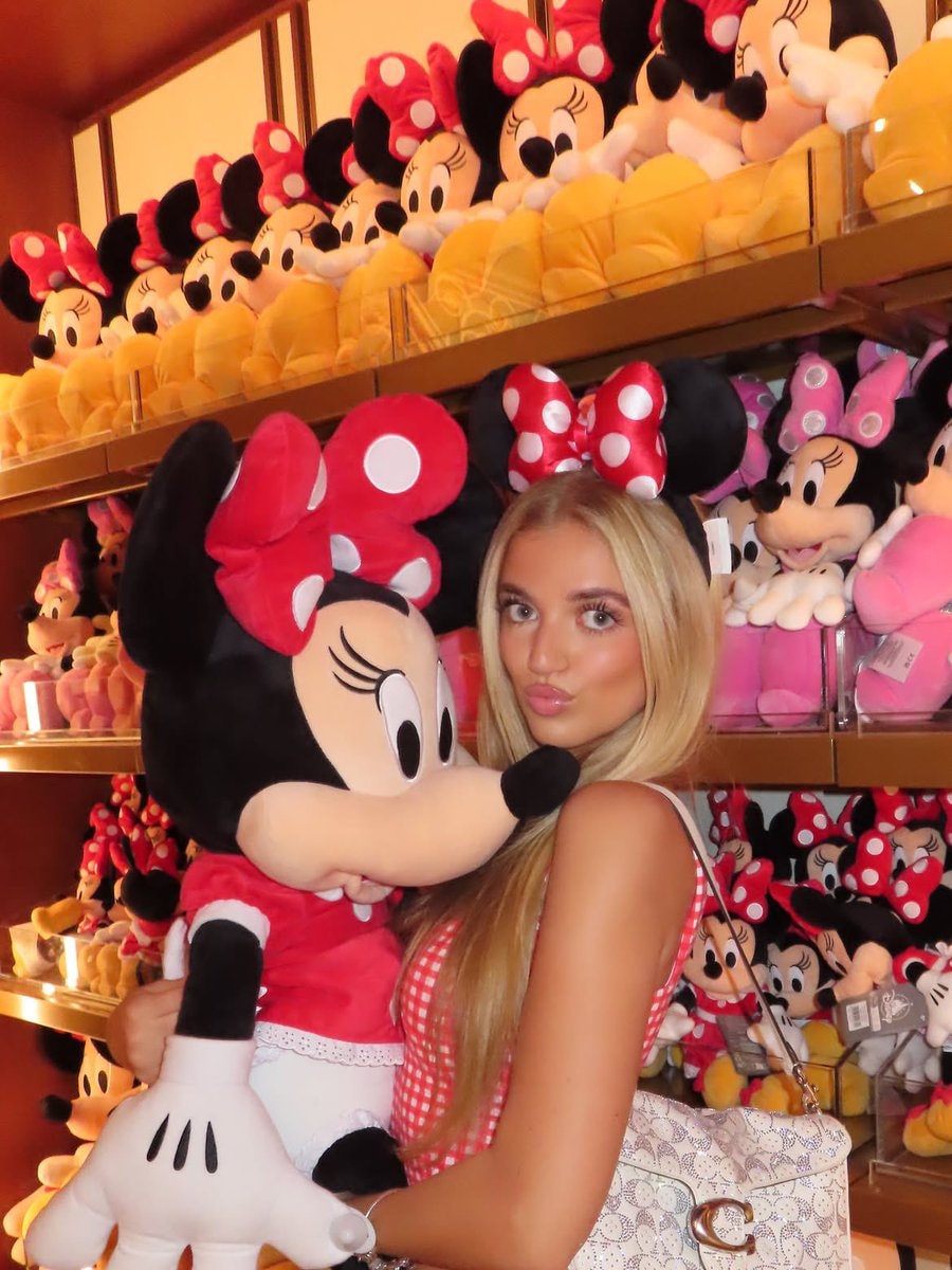 Princess Andre with Minnie Mouse (photo 1 of 2)