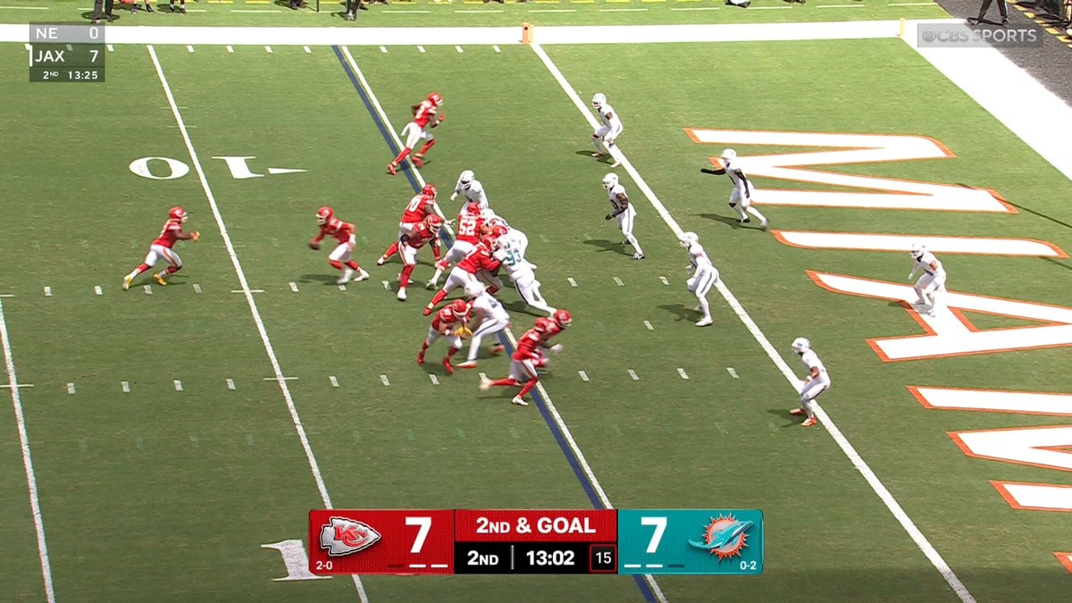 Kenneth Walker second TD for the Chiefs