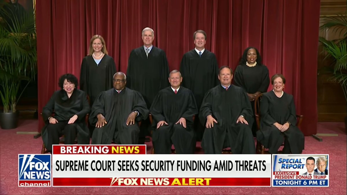 Supreme Court security funding request