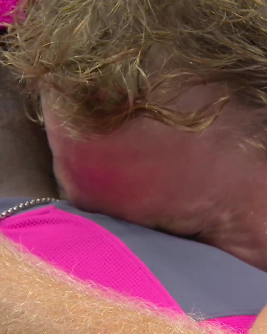 Frances Tiafoe and Alex Michelsen emotional moment Frances Tiafoe and Alex Michelsen emotional moment